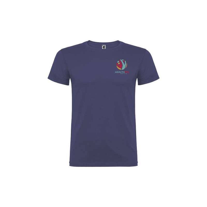 T-shirt con girocollo a doppio strato a maniche corte - cod. PR6554