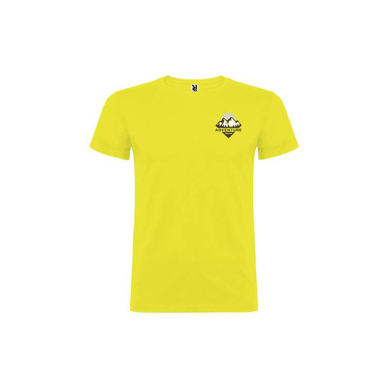 T-shirt con girocollo a doppio strato a maniche corte - cod. PR6554
