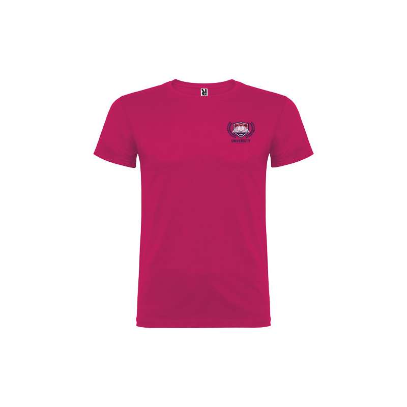 T-shirt con girocollo a doppio strato a maniche corte - cod. PR6554