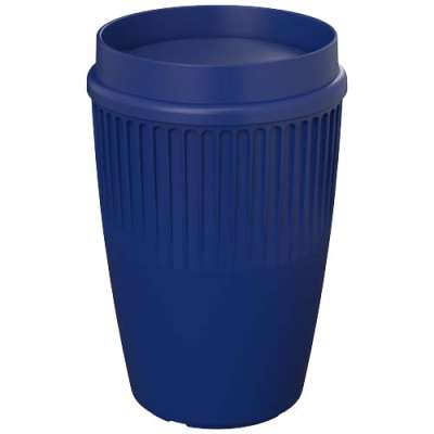Bicchiere da 350 ml con coperchio a 360° Cirrus - cod. P210462
