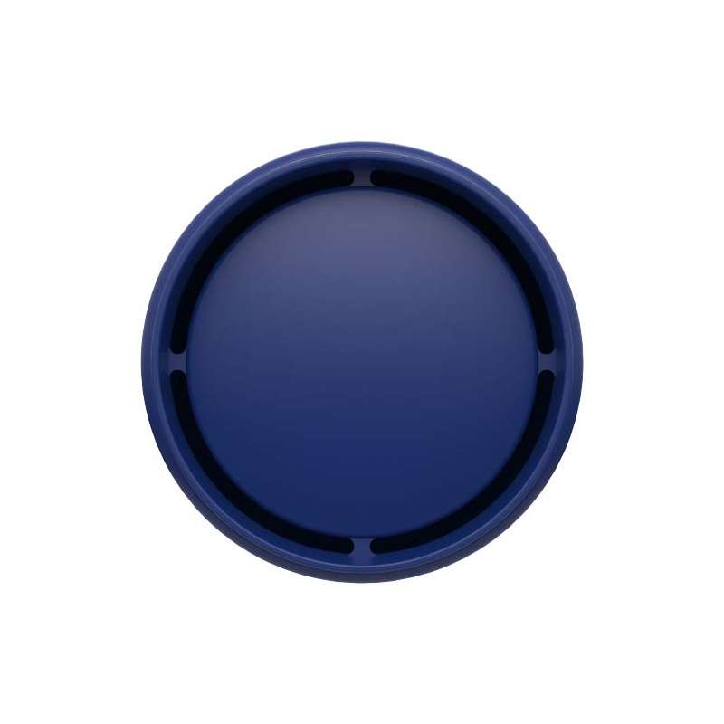 Bicchiere da 350 ml in plastica con coperchio da personalizzare - cod. P210462