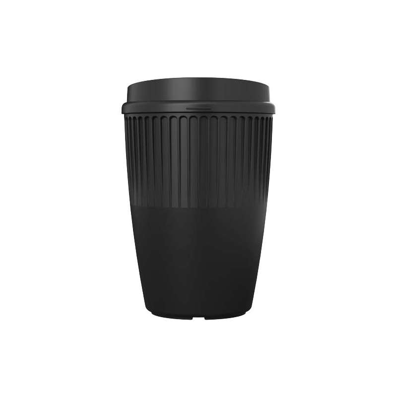 Bicchiere da 350 ml con tappo da stampare - cod. P210745