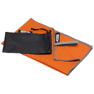 Asciugamano ultraleggero ad asciugatura rapida certificato GRS 30 x 50 cm Pieter - cod. P113322