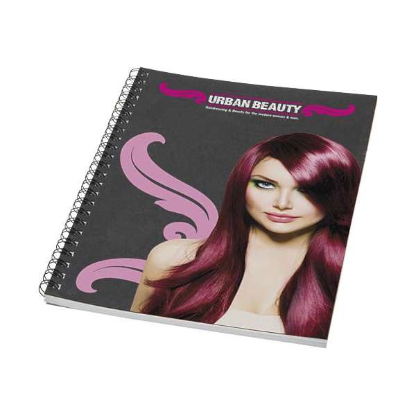 Blocco note A5 colorato con spirale Desk-Mate® - cod. P210187