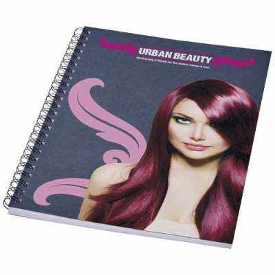 Blocco note A5 colorato con spirale Desk-Mate® - cod. P210187 Blocco note A5 colorato con spirale Desk-Mate® - cod. P210187