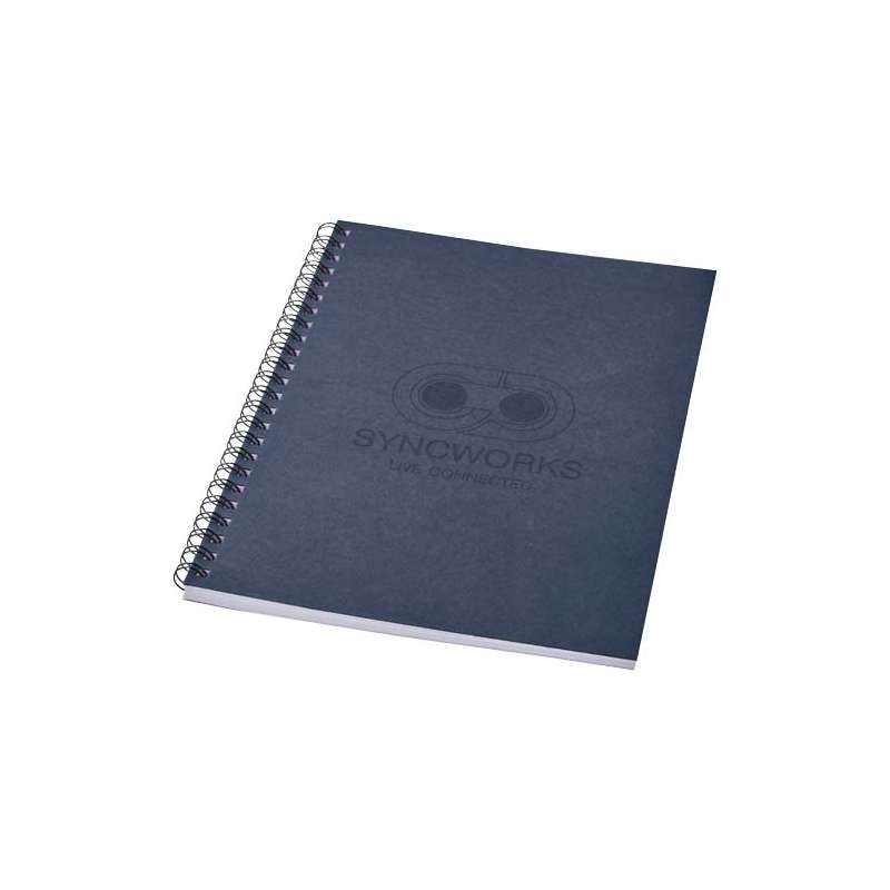 Blocco note A5 con scritte stampate con spirale - cod. P210187