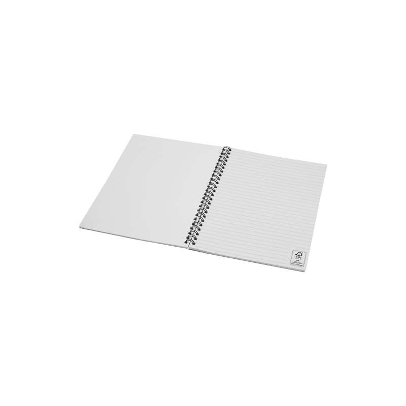 Blocco note A5 con scritte stampate con spirale - cod. P210187