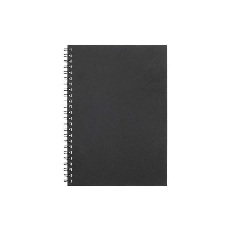 Blocco note A5 con scritte stampate con spirale - cod. P210187