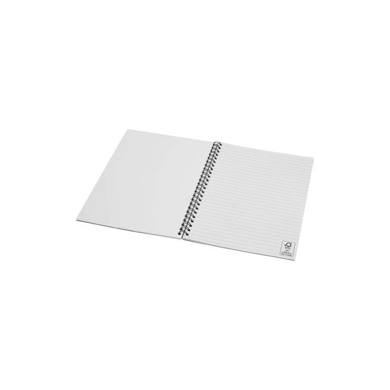 Blocco note A5 con scritte stampate con spirale - cod. P210187