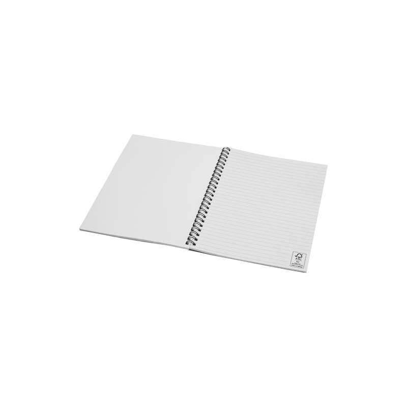Blocco note A5 con scritte stampate con spirale - cod. P210187
