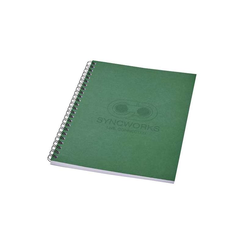 Blocco note A5 con scritte stampate con spirale - cod. P210187