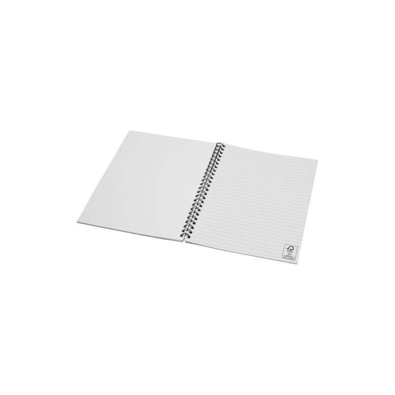 Blocco note A5 con scritte stampate con spirale - cod. P210187