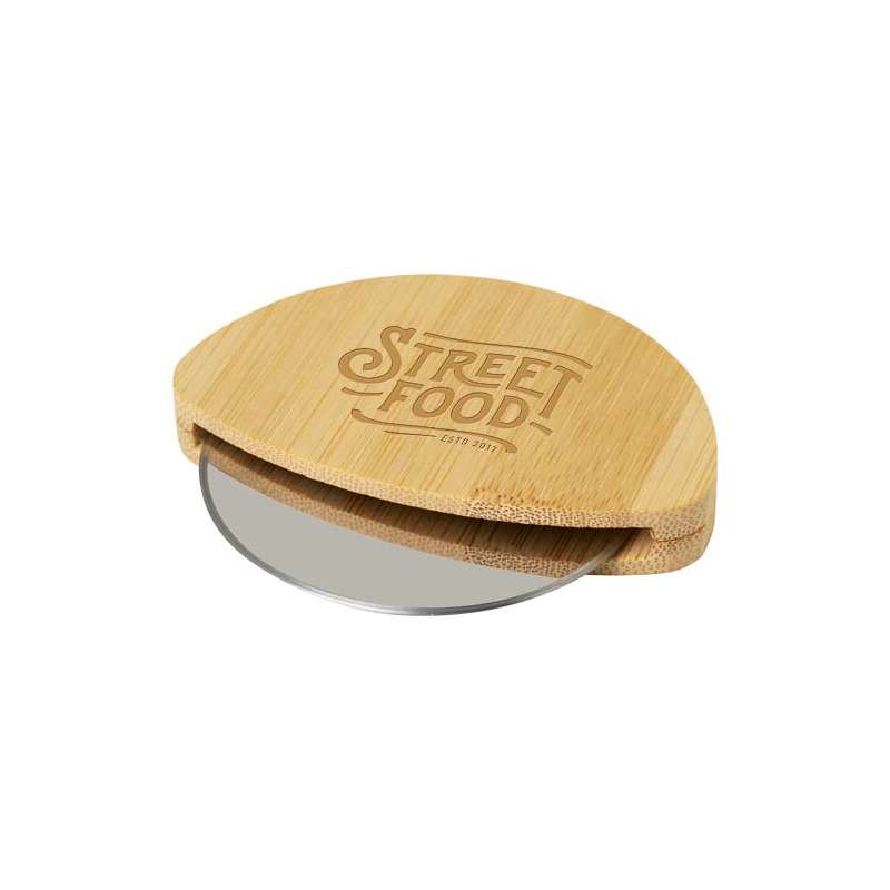 Rotella tagliapizza con logo personalizzato - cod. P113381