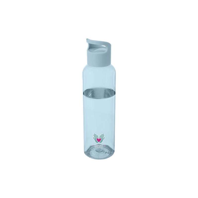 Borraccia in plastica riciclata da 650 ml da personalizzare con logo - cod. P100777