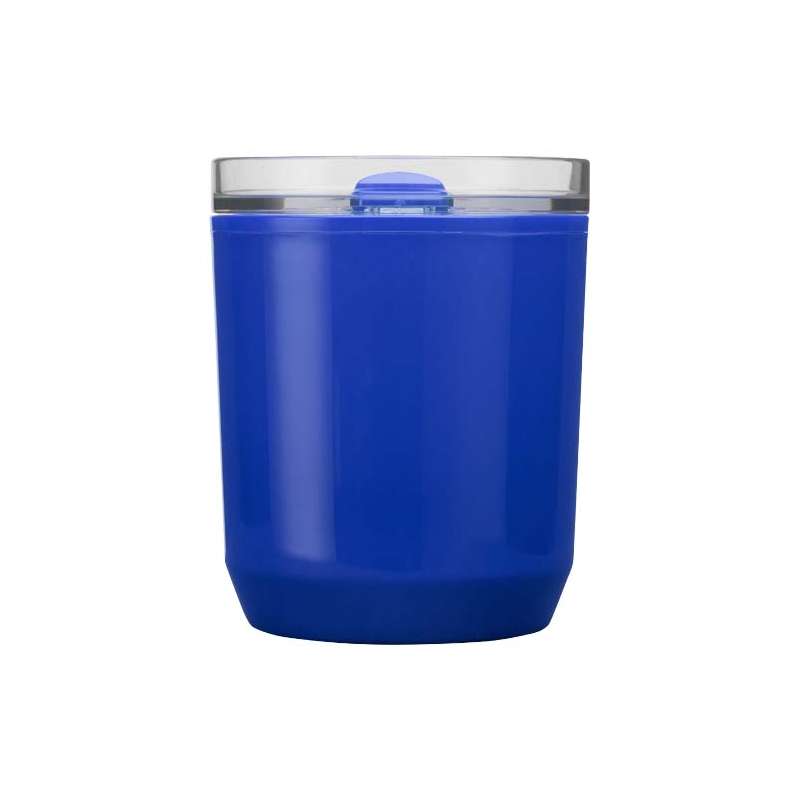 Bicchiere in plastica riciclata da 180 ml con logo - cod. P100852