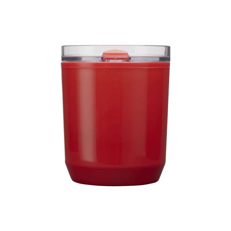 Bicchiere in plastica riciclata da 180 ml con logo - cod. P100852