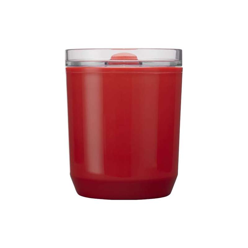 Bicchiere in plastica riciclata da 180 ml con logo - cod. P100852