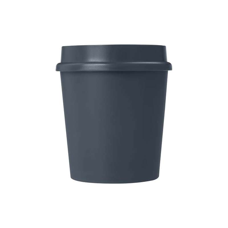 Bicchiere da 200 ml con coperchio e stampa logo - cod. P210273