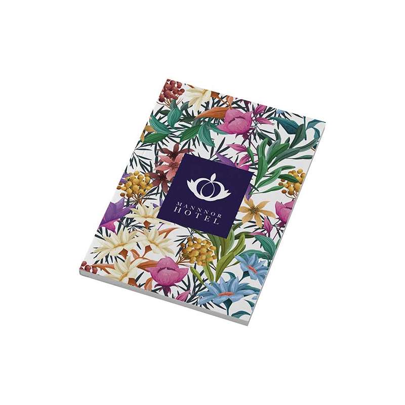 Blocco note A6 con copertina morbida da 50 fogli bianchi - cod. P210247