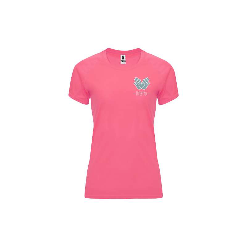 T-shirt sportiva da donna da personalizzare - cod. PR0408