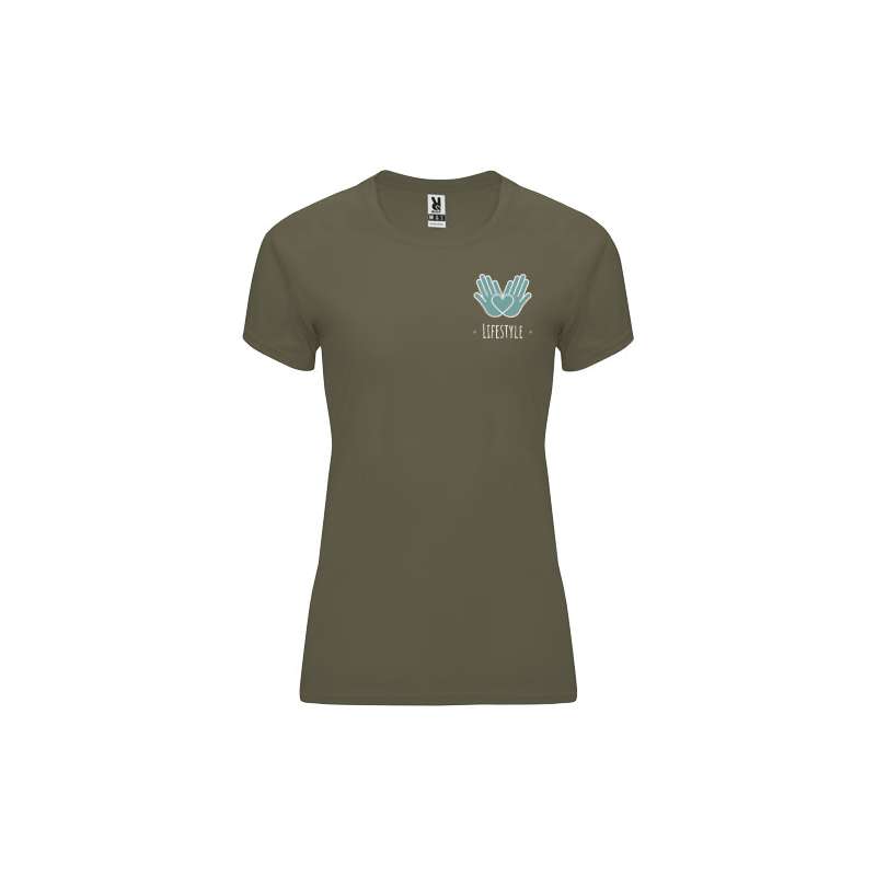 T-shirt sportiva da donna da personalizzare - cod. PR0408