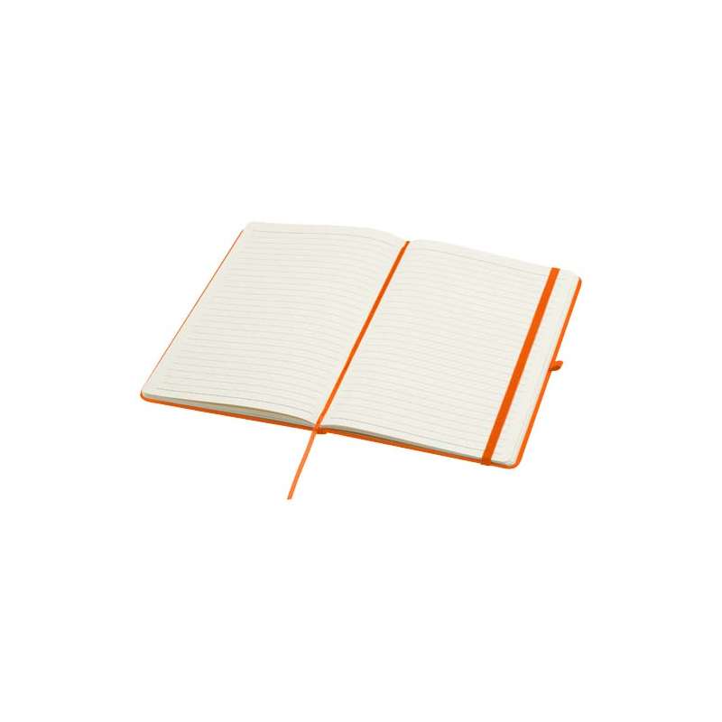 Blocco note A5 stampati con logo e 80 fogli a righe - cod. P107962