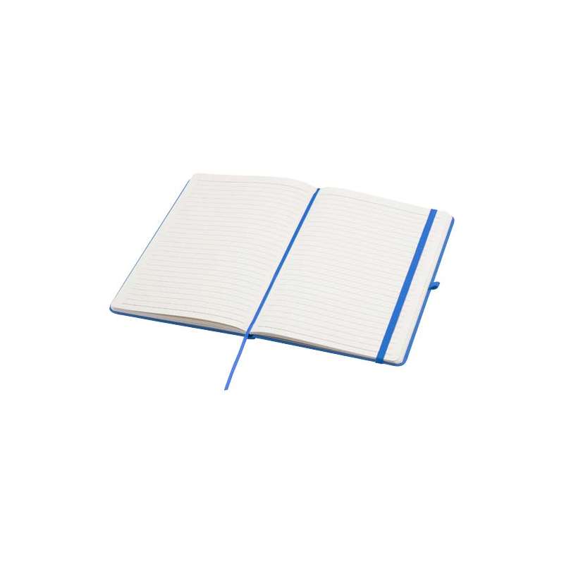 Blocco note A5 stampati con logo e 80 fogli a righe - cod. P107962