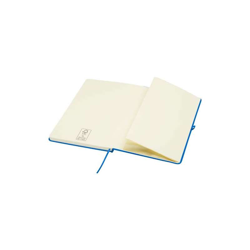 Blocco note A5 stampati con logo e 80 fogli a righe - cod. P107962