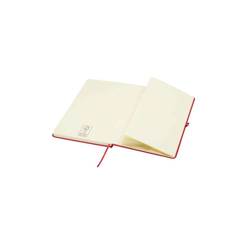 Blocco note A5 stampati con logo e 80 fogli a righe - cod. P107962