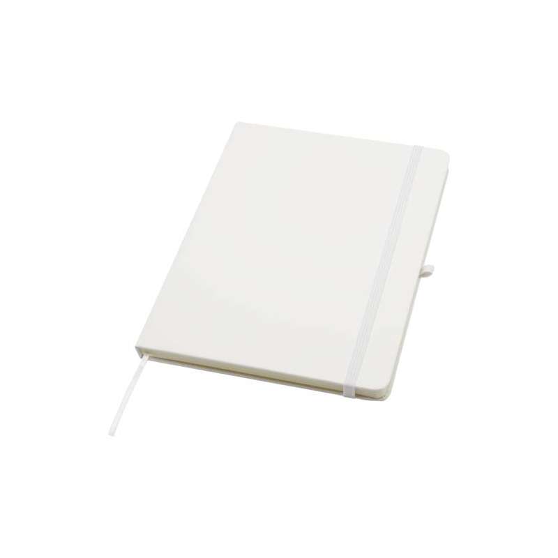 Blocco note A5 stampati con logo e 80 fogli a righe - cod. P107962