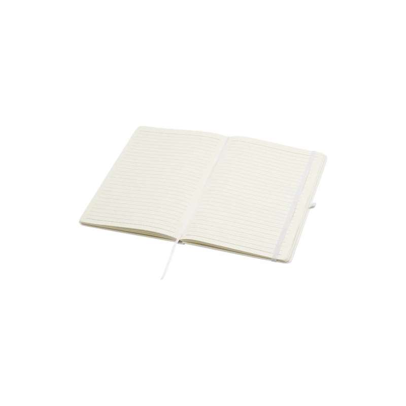 Blocco note A5 stampati con logo e 80 fogli a righe - cod. P107962