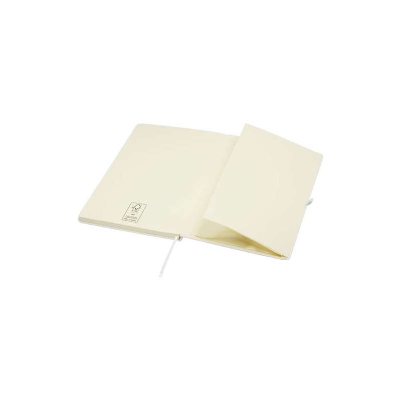 Blocco note A5 stampati con logo e 80 fogli a righe - cod. P107962