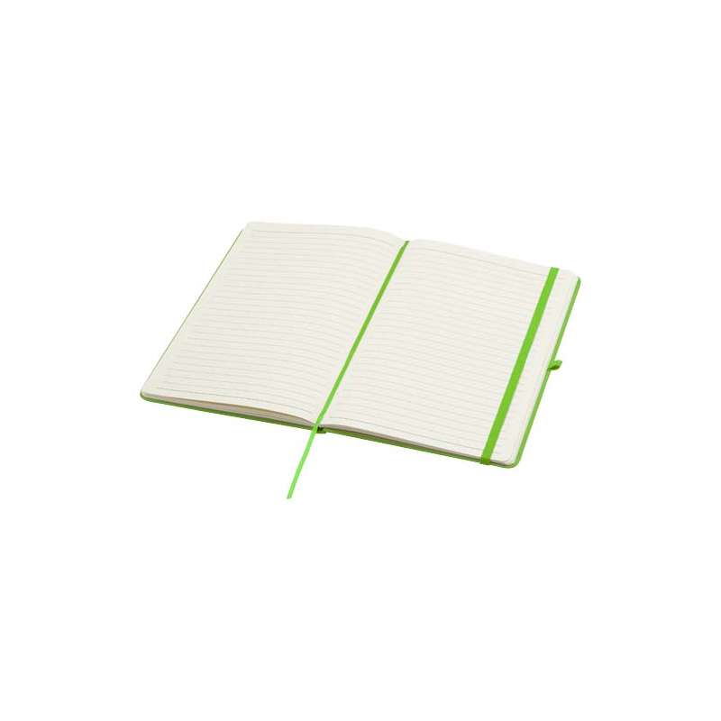 Blocco note A5 stampati con logo e 80 fogli a righe - cod. P107962