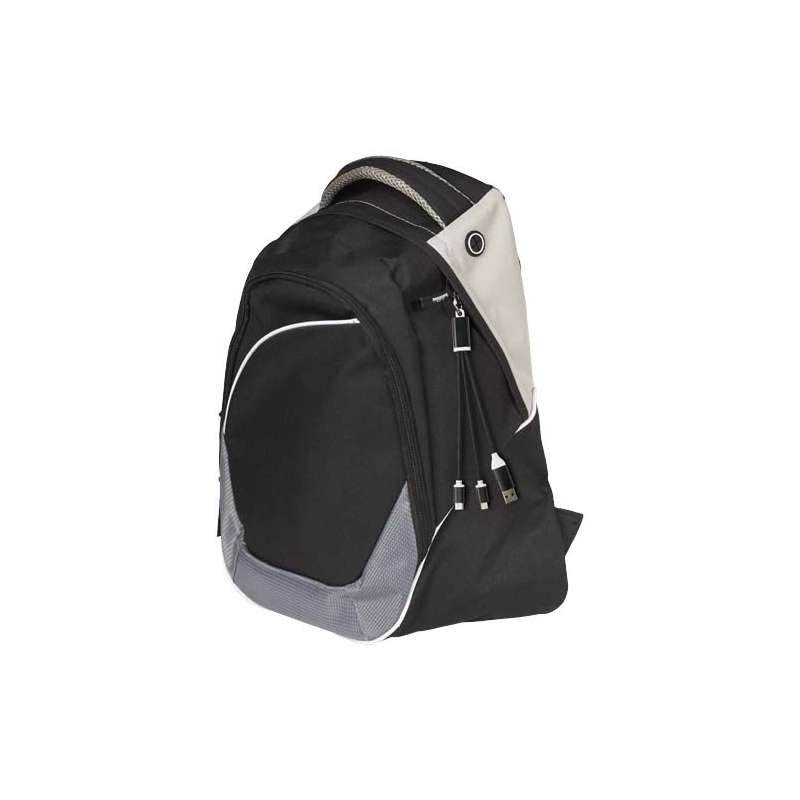Cavo di ricarica in alluminio riciclato 4 in 1 con portachiavi Metal - cod. P124382