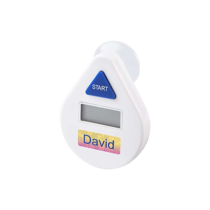 Timer per doccia digitale da personalizzare - cod. P126203
