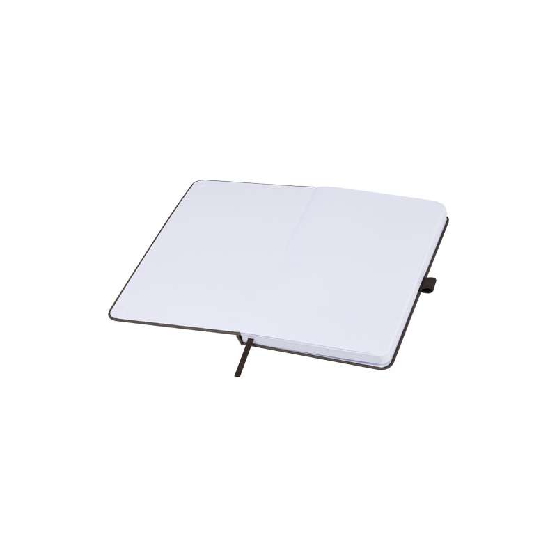 Blocco note personalizzati con 80 fogli di carta riciclata a righe - cod. P107812