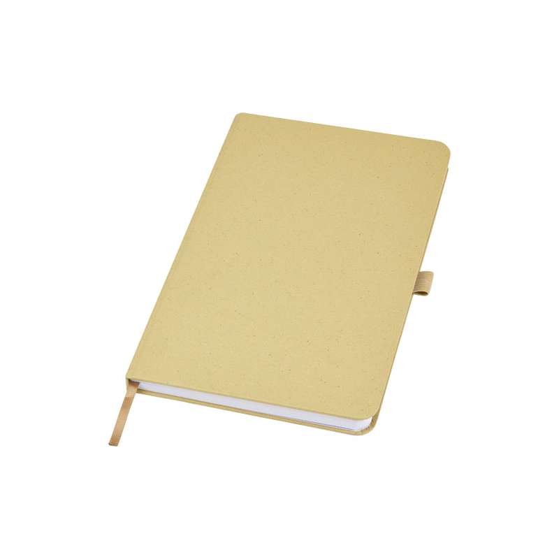 Blocco note personalizzati con 80 fogli di carta riciclata a righe - cod. P107812