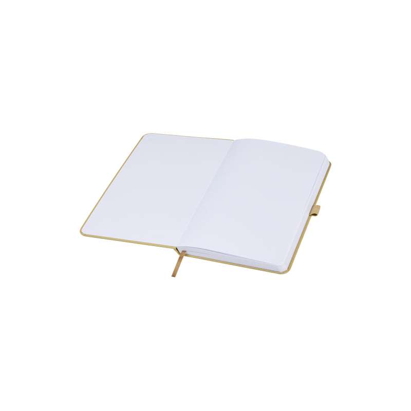 Blocco note personalizzati con 80 fogli di carta riciclata a righe - cod. P107812