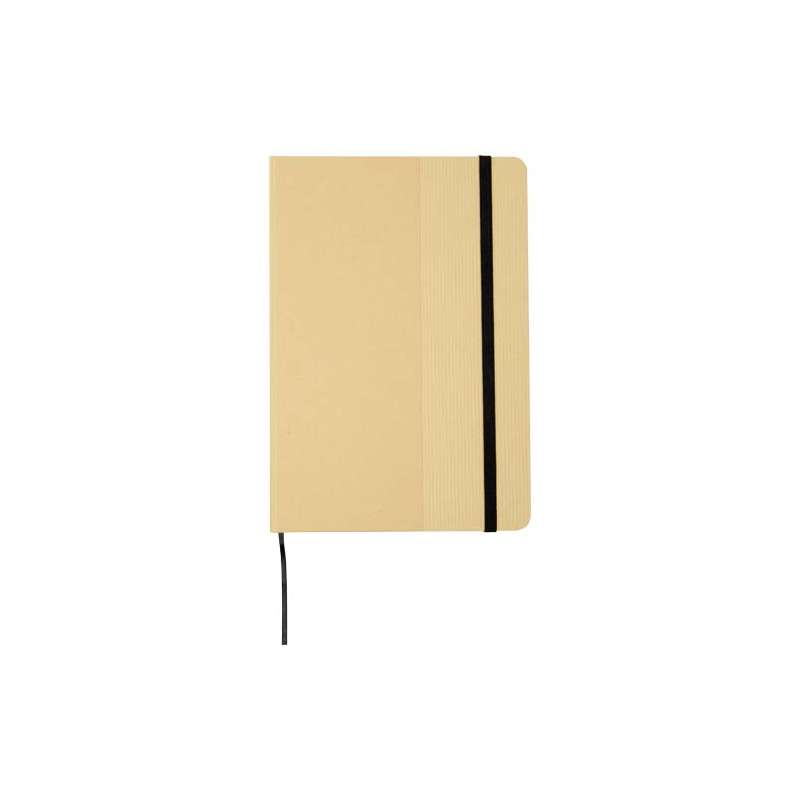 Blocco note formato A5 con logo e 80 fogli a righe - cod. P107903