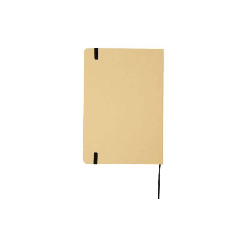 Blocco note formato A5 con logo e 80 fogli a righe - cod. P107903