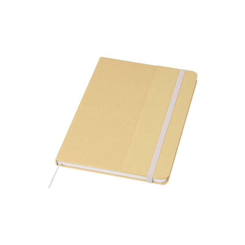 Blocco note formato A5 con logo e 80 fogli a righe - cod. P107903