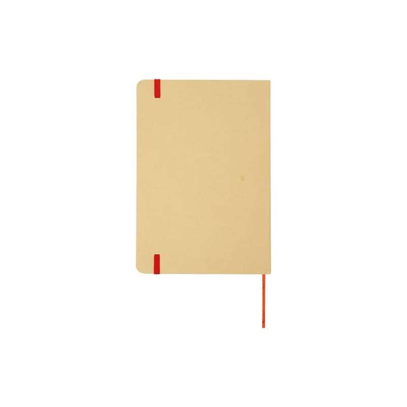 Blocco note formato A5 con logo e 80 fogli a righe - cod. P107903