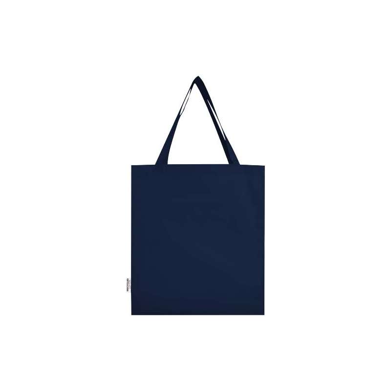 Tote bag a soffietto in cotone riciclato f.to 38x41x8,5 cm. - cod. P120733