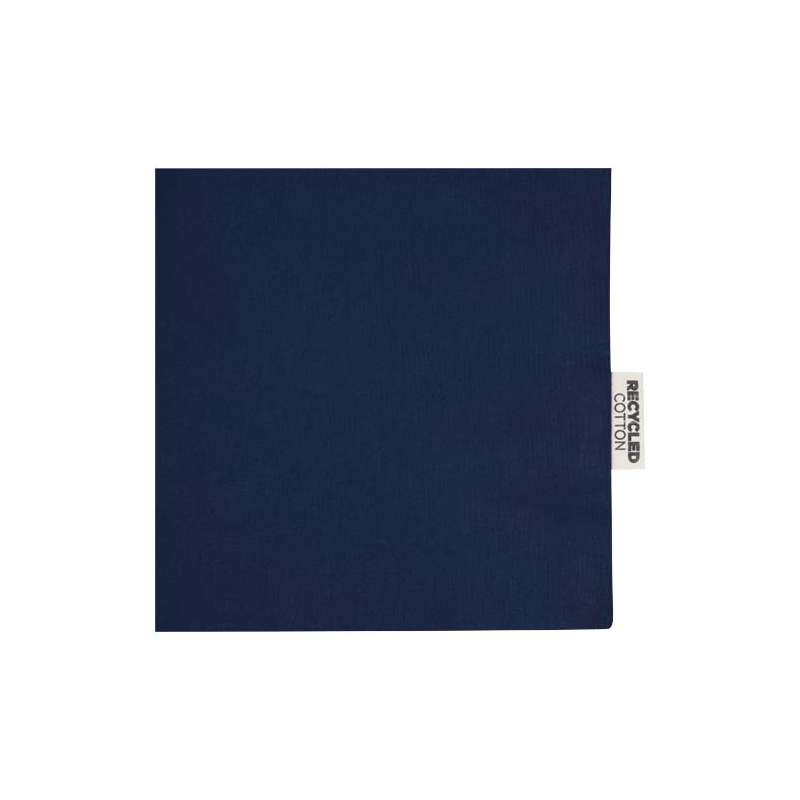 Tote bag a soffietto in cotone riciclato f.to 38x41x8,5 cm. - cod. P120733