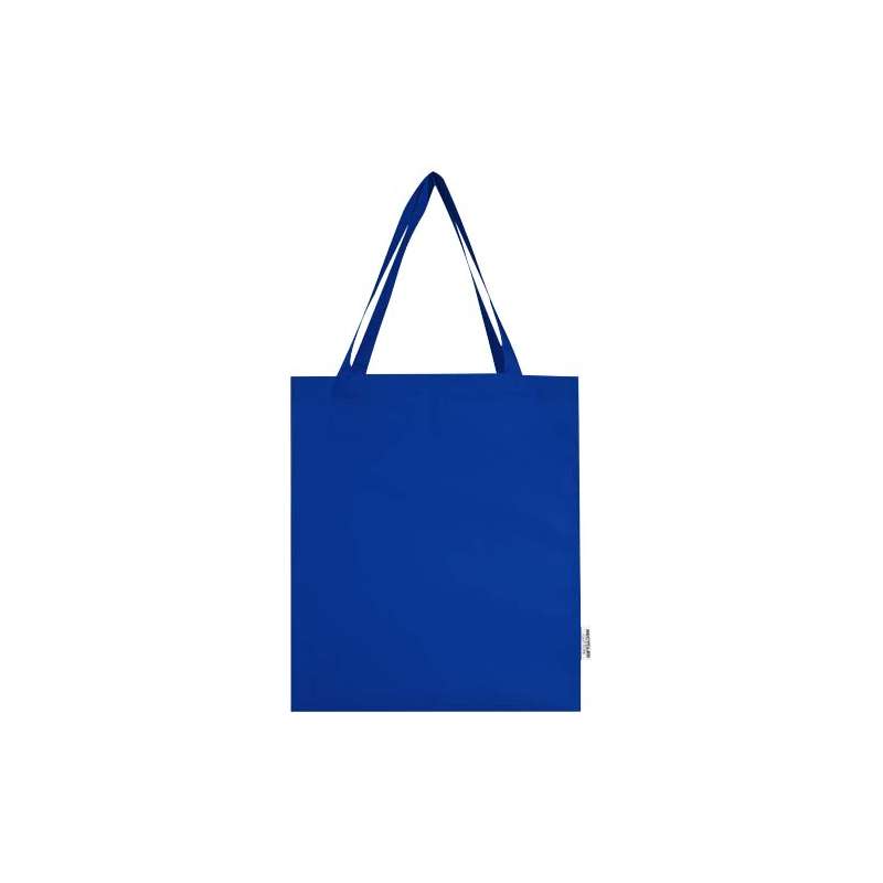 Tote bag a soffietto in cotone riciclato f.to 38x41x8,5 cm. - cod. P120733