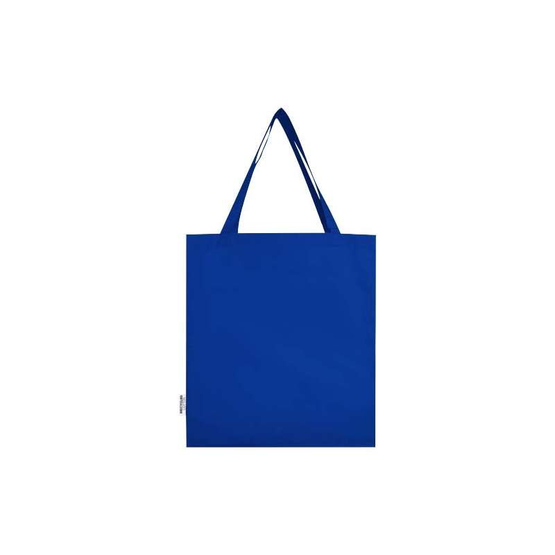Tote bag a soffietto in cotone riciclato f.to 38x41x8,5 cm. - cod. P120733