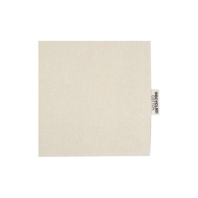 Tote bag a soffietto in cotone riciclato f.to 38x41x8,5 cm. - cod. P120733