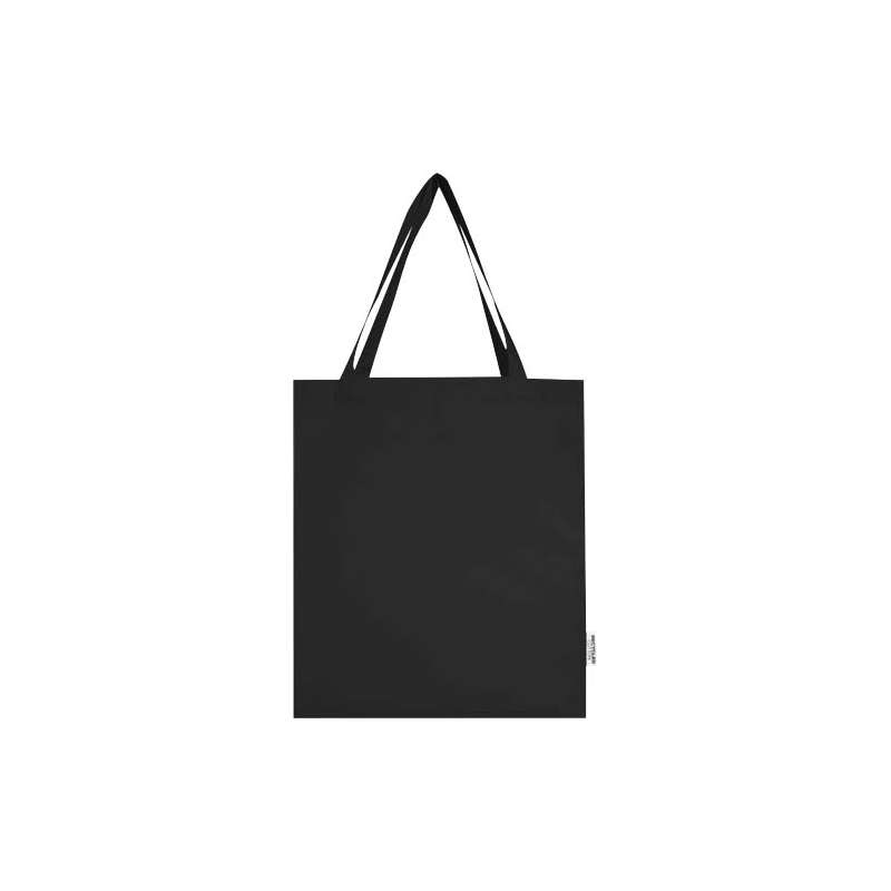 Tote bag a soffietto in cotone riciclato f.to 38x41x8,5 cm. - cod. P120733