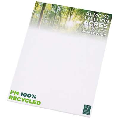 Blocco note A4 in carta riciclata Desk-Mate® - cod. P21280