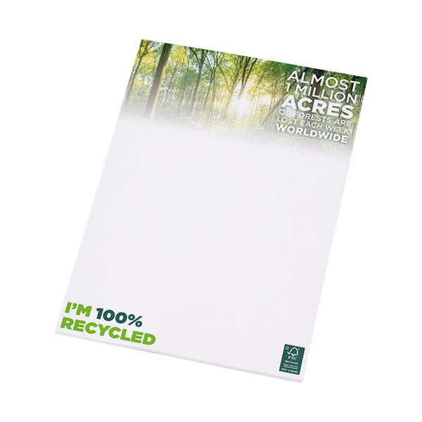 Blocco note A4 in carta riciclata Desk-Mate® - cod. P21280